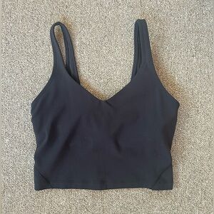 **WORN ONCE** black Lululemon align tank size 6